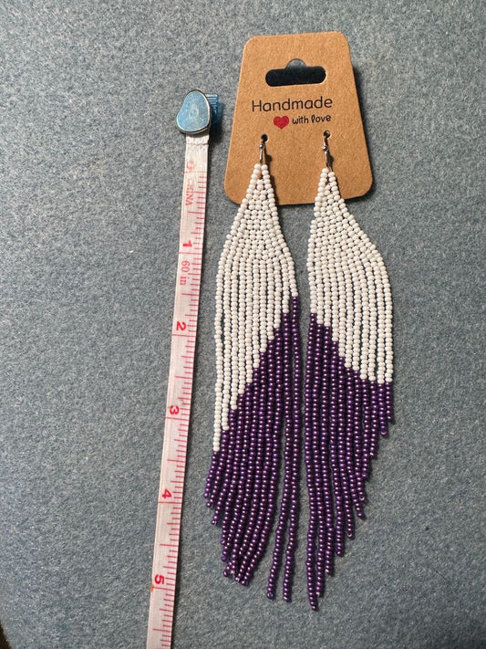 Multi Always Bead Grateful Seed Bead Earrings, Varies