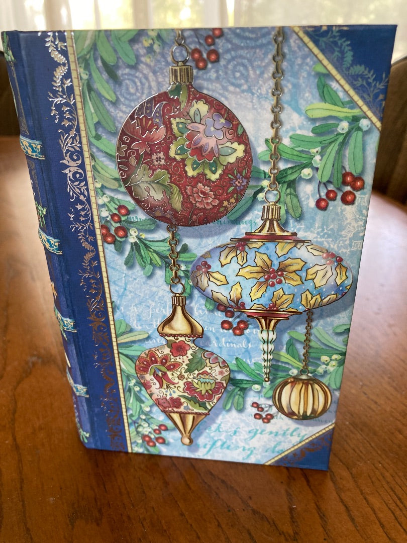 Small Book Box Orn