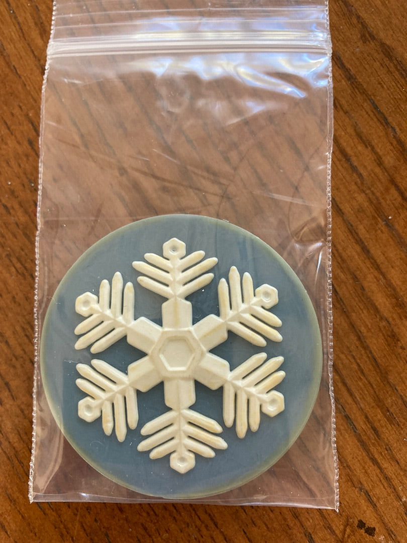 Hallmark pin snowflake