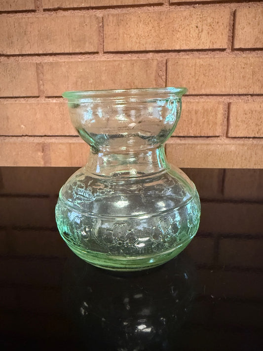 Green  Bulb Forcing Vase