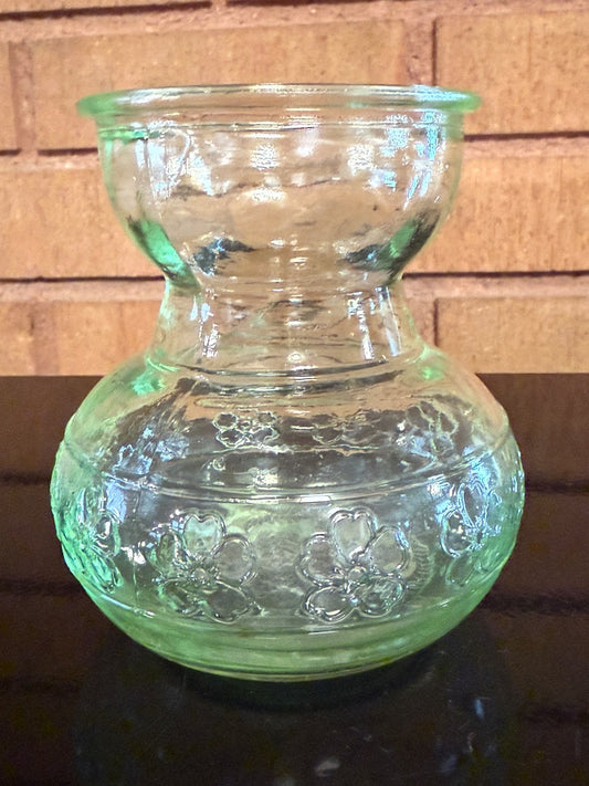 Green  Bulb Forcing Vase