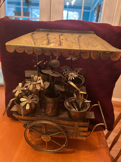 Vintage Flower Cart