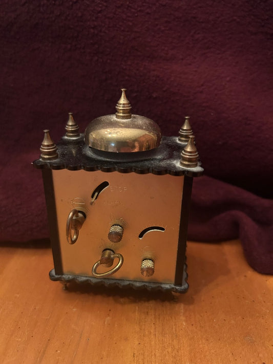 Vintage German Blessing Mechanical Bell Alarm Clock
