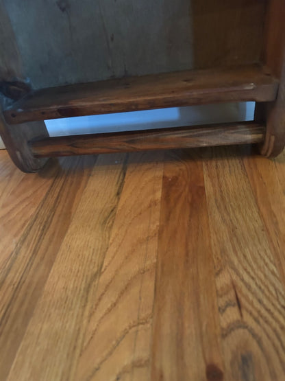 Antique Oak Bathroom Medicine Cabinet