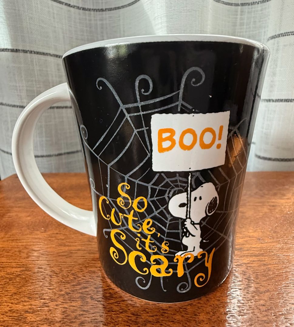 Vintage So Cute Snoopy Mug