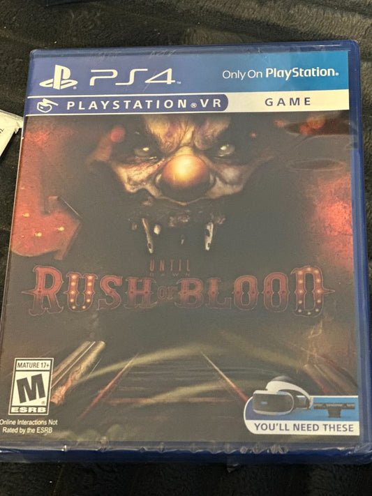 PS4- Rush of Blood Game, 8 x 4 x 1