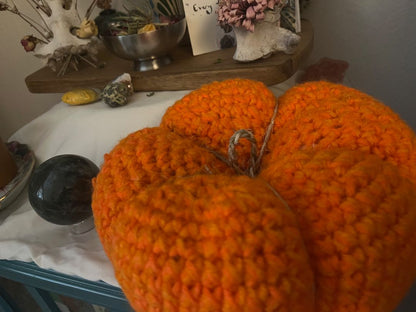 Orange Queer & Crafty Pumpkin - Large, 3.5x8