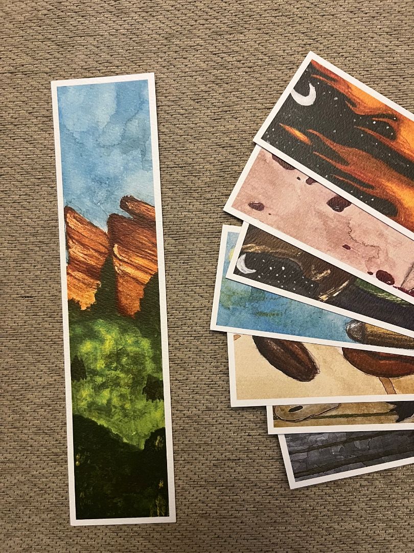 Multi Queer & Crafty Bookmark- Colorado, 2x8.5