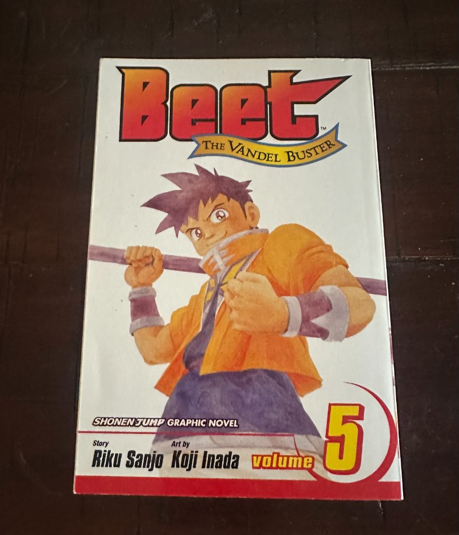 Beet the Vandel Buster Vol 5 Manga, 8 x 4 x 1