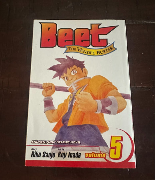 Beet the Vandel Buster Vol 5 Manga, 8 x 4 x 1