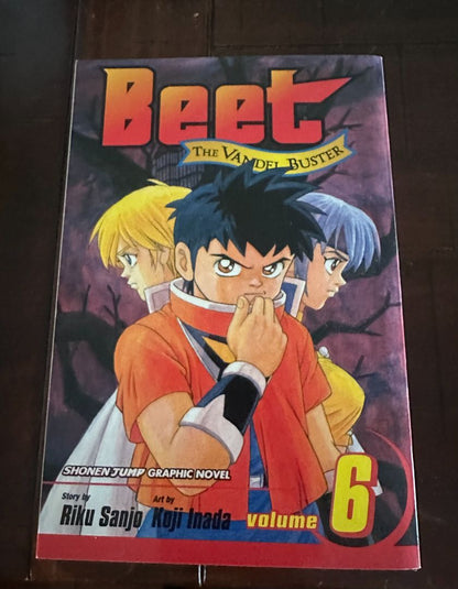 Beet the Vandel Buster Vol 6 Manga, 8 x 4 x 1