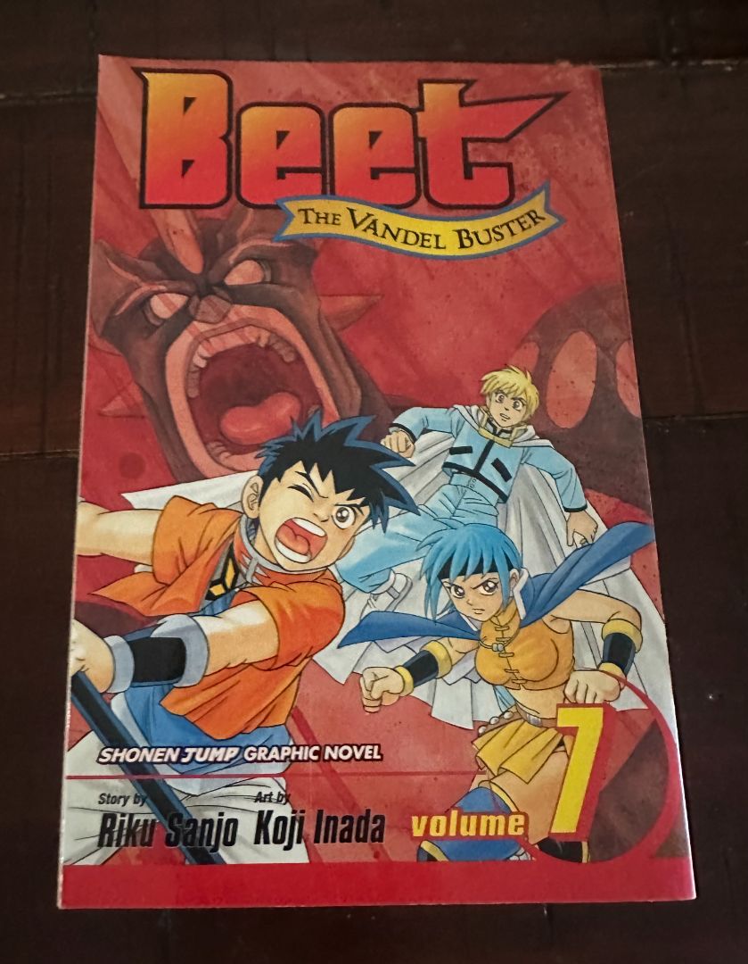 Paperback Beet the Vandel Buster Vol 7 Manga, 8 x 4 x 1
