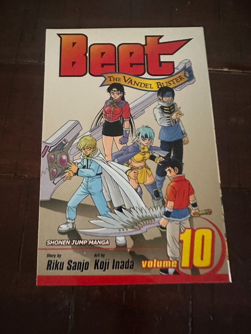 Beet the Vandel Buster Vol 10 Manga, 8 x 4 x 1