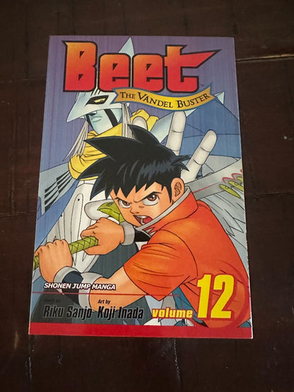 Beet the Vandel Buster Vol 12 Manga, 8 x 4 x 1
