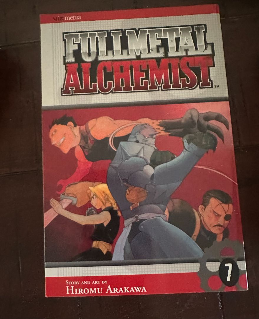 Full Metal Alchemist Vol 7 Manga, 8 x 4 x 1