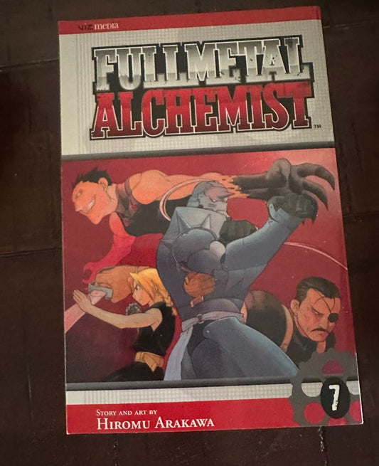 Full Metal Alchemist Vol 7 Manga, 8 x 4 x 1