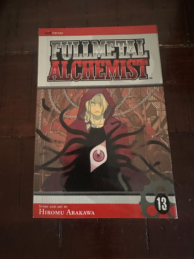 Full Metal Alchemist Vol 13 Manga, 8 x 4 x 1