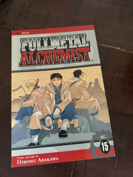 Full Metal Alchemist Vol 15 Manga, 8 x 4 x 1