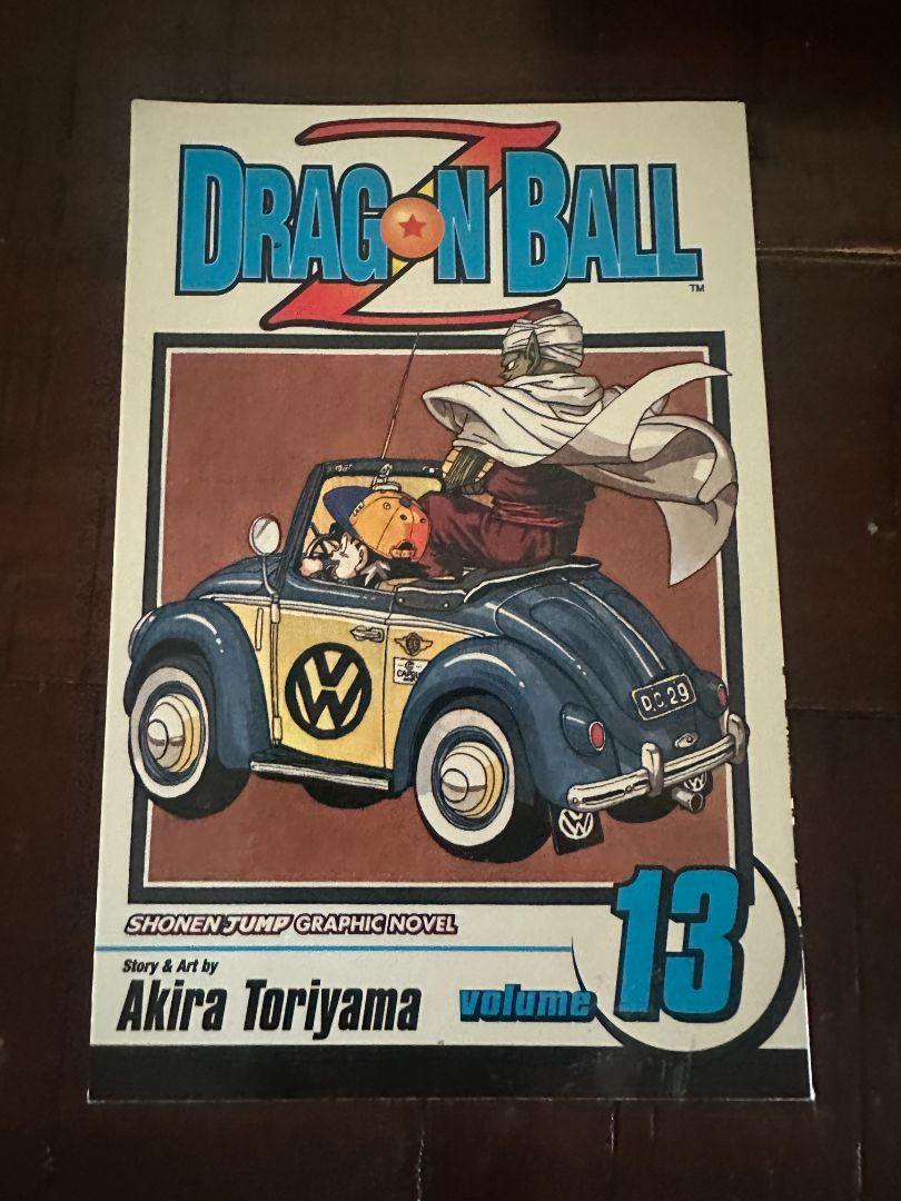 DragonBallZ Vol 13 Manga, 8 x 4 x 1