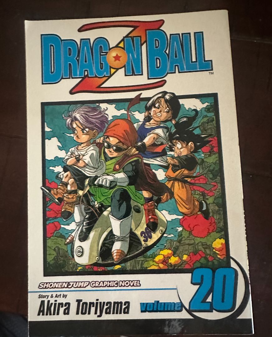 DragonBallZ Vol 20 Manga, 8 x 4 x 1