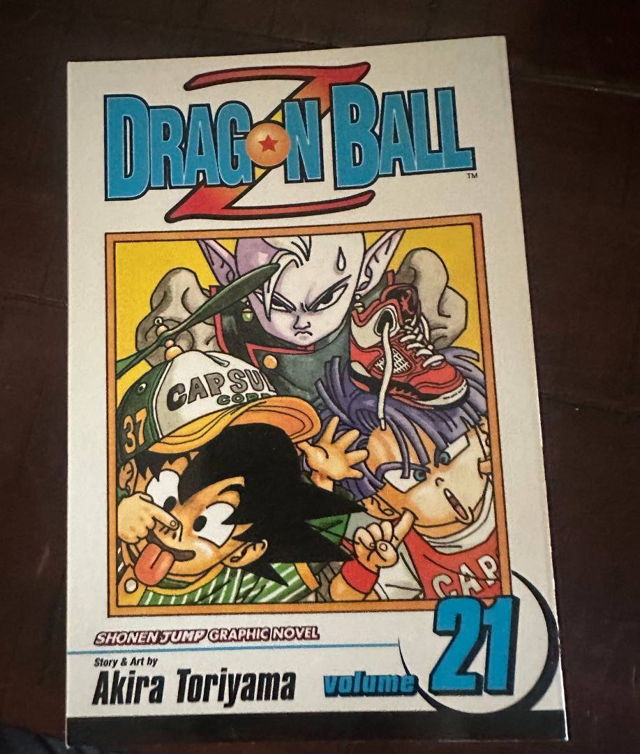 DragonBallZ Vol 21 Manga, 8 x 4 x 1