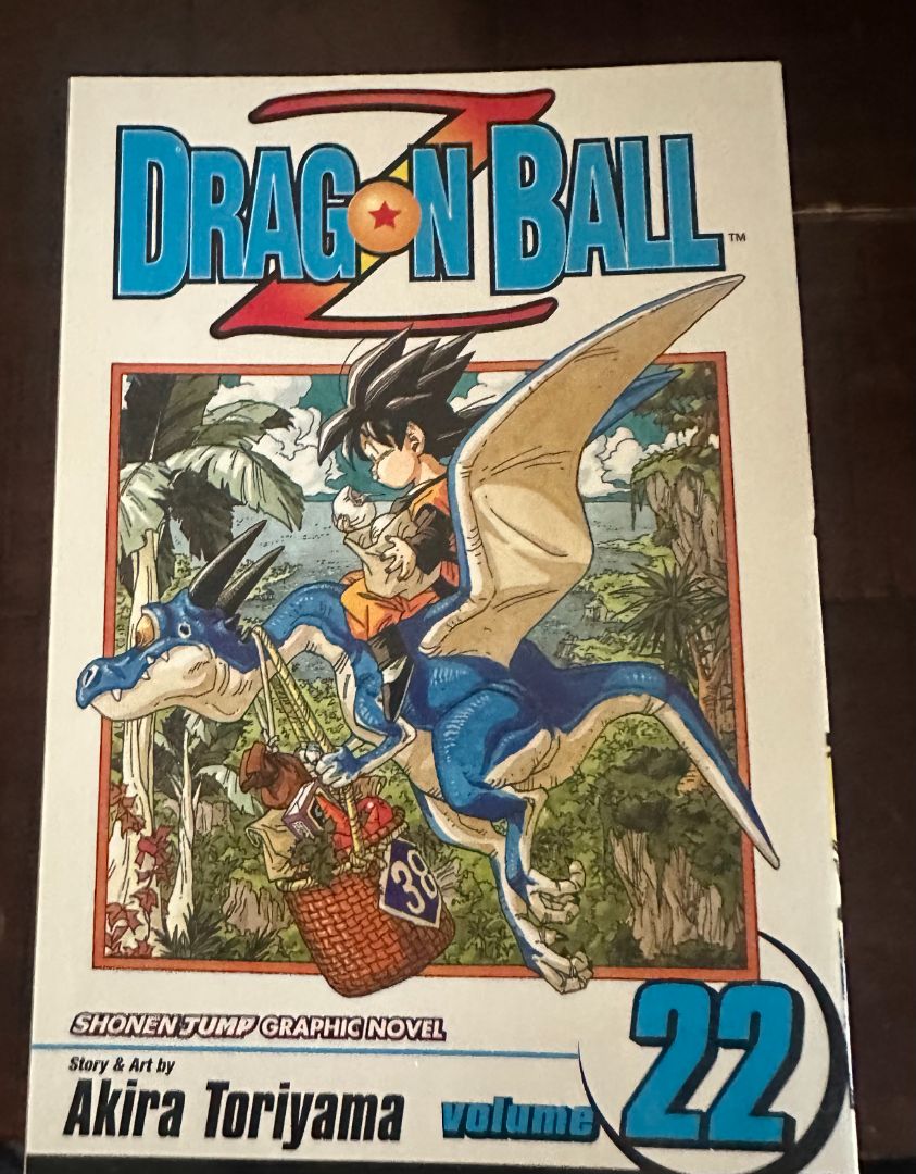 DragonBallZ Vol 22 Manga, 8 x 4 x 1