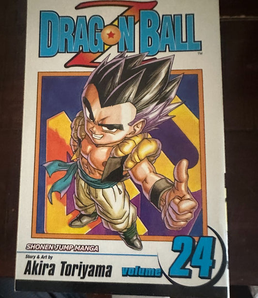 DragonBallZ Vol 24 Manga, 8 x 4 x 1
