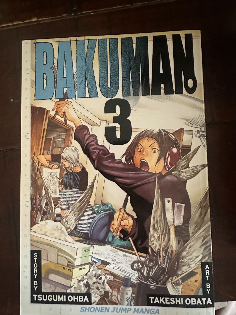 Bakuman Vol 1 Manga, 8 x 4 x 1