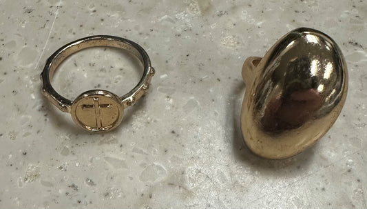 Gold Plated  Rings