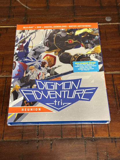 Digimon Movie Tri - Used Bluray, No Digital Code