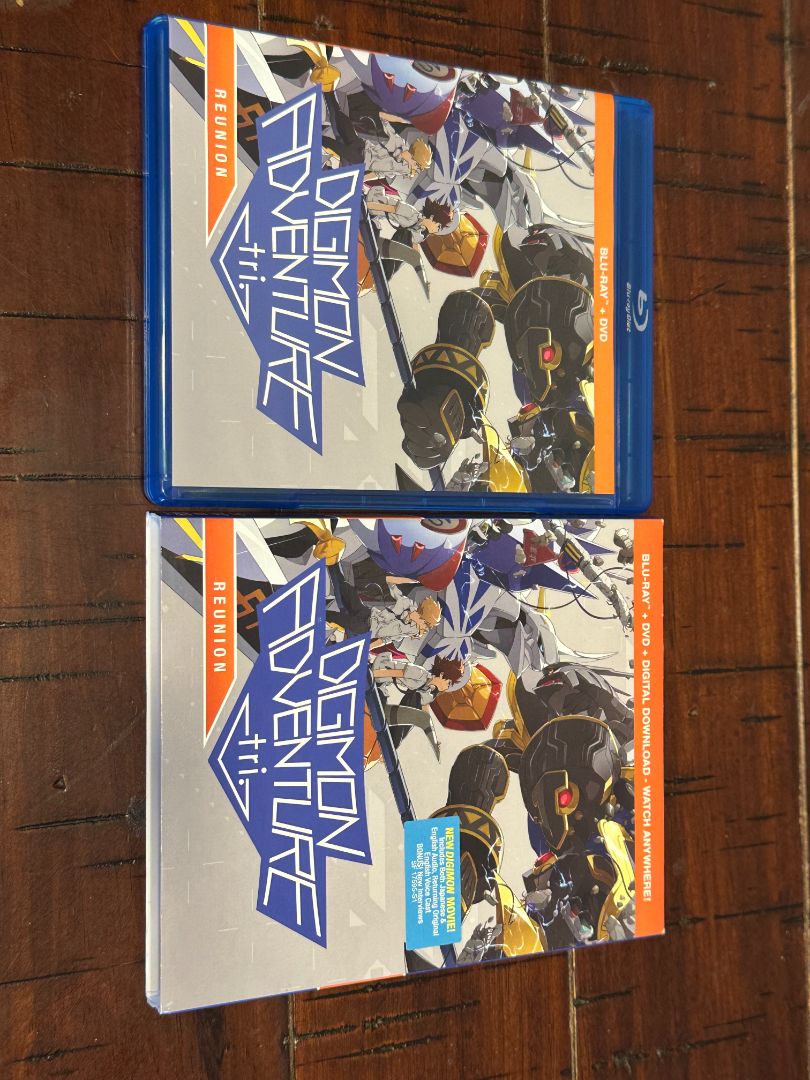 Digimon Movie Tri - Used Bluray, No Digital Code