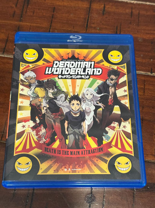 Deadman Wonderland The Complete Series Blu-ray, DVD
