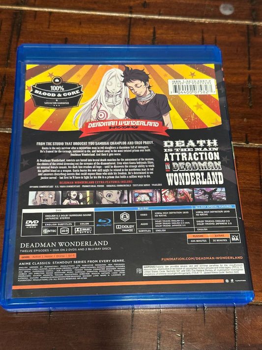 Deadman Wonderland The Complete Series Blu-ray, DVD