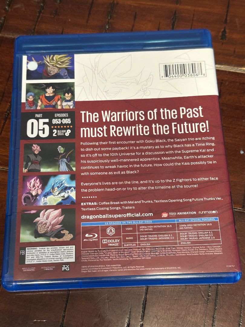 Dragonball Super Bluray 5