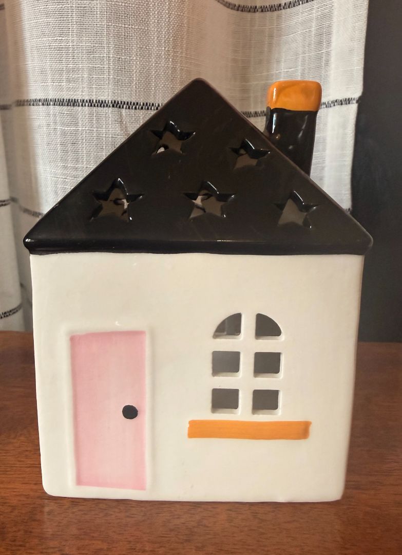 Ceramic Short House Halloween