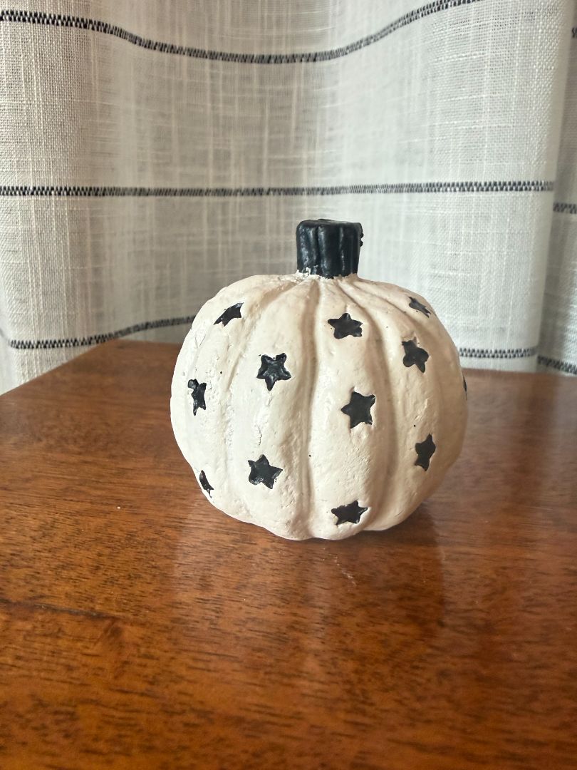 White Stars Pumpkin