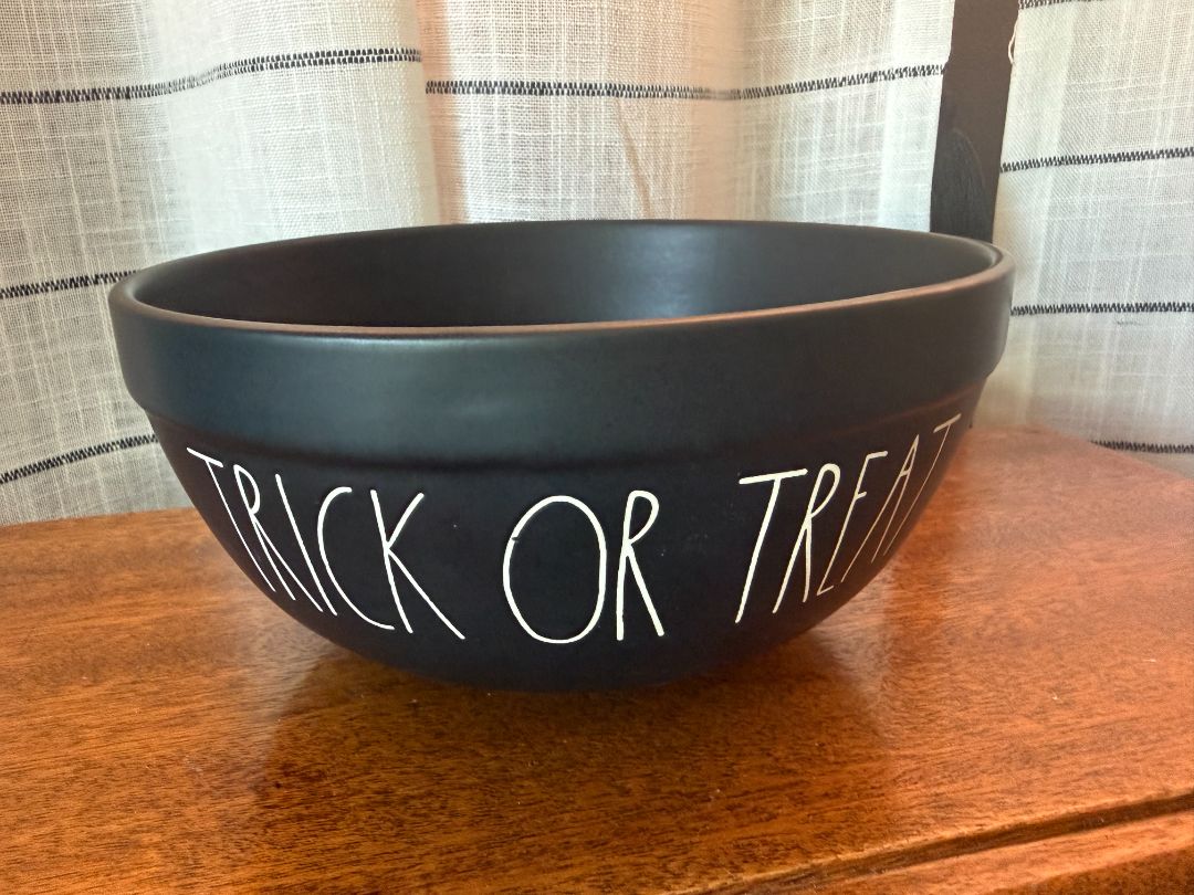 Rae Dunn Trick or Treat Bowl