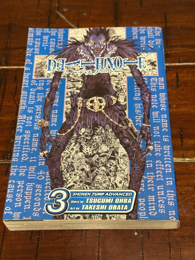 Death Note Manga Vol 3