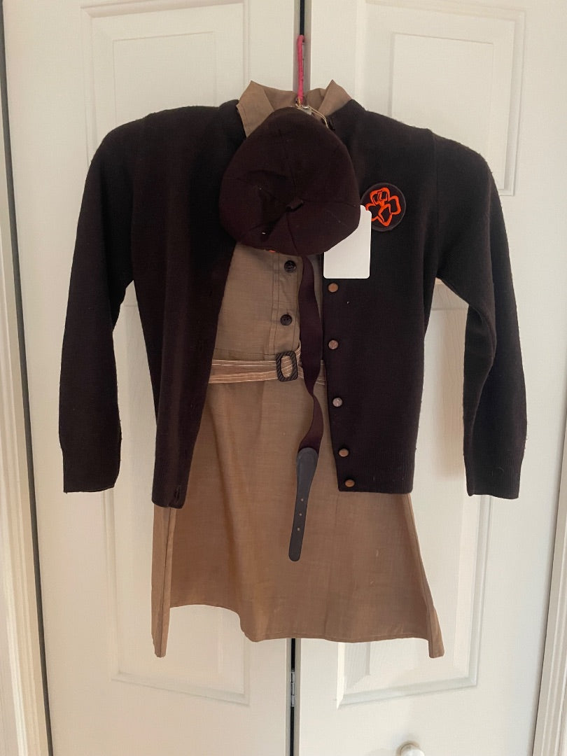 Vintage child’s Brownies uniform
