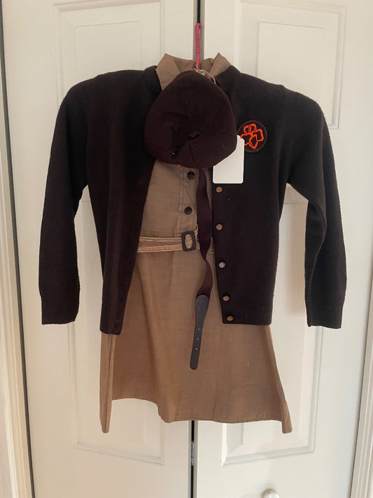 Vintage child’s Brownies uniform