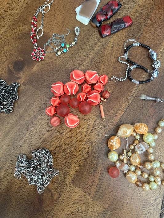 Miscellaneous beads and charms for jewelry