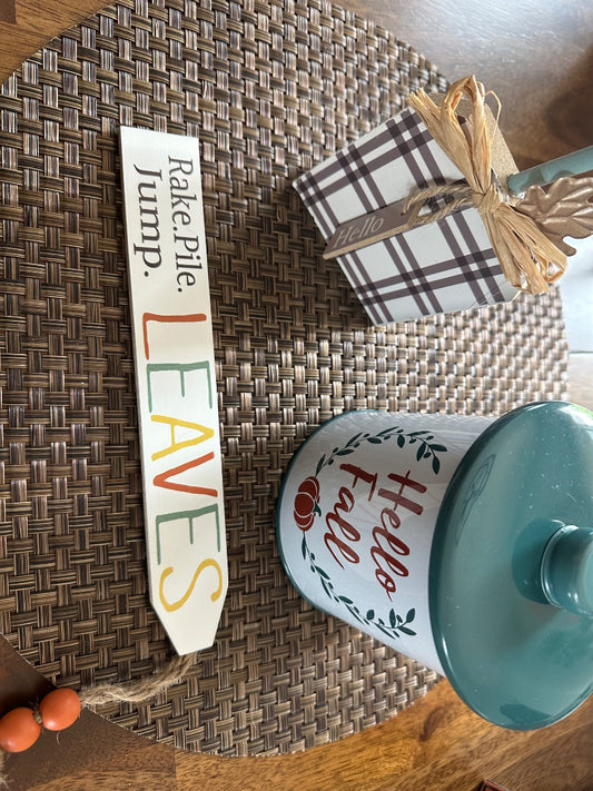 Fall Trio Decor