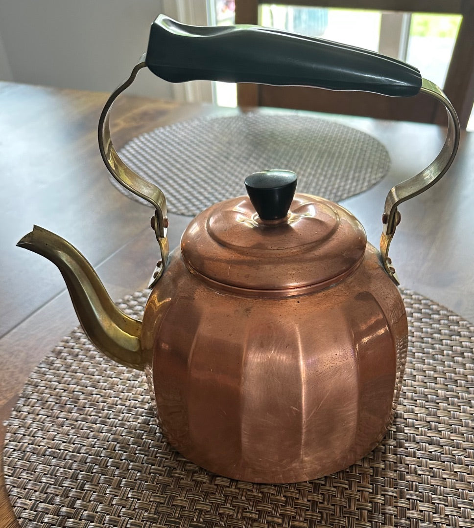 German copper kettle