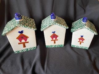 Birdhouse Cannisters