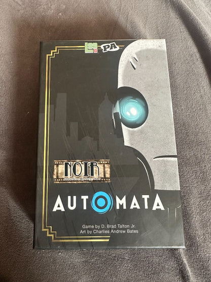 Automata Noir Deductive Mystery Card Board Game - USED
