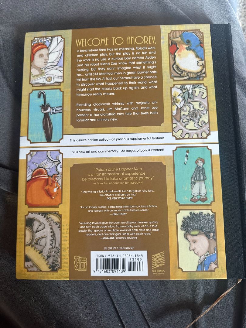 Return of the Dapper Men Hardcover Comic