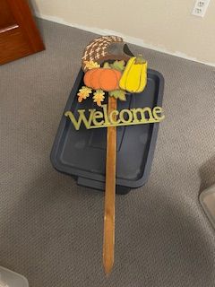Fall Welcome Sign