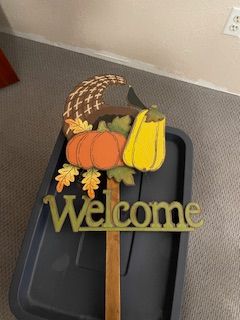 Fall Welcome Sign