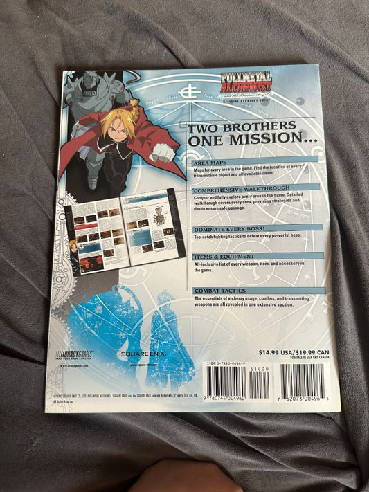 Fullmetal Alchemist and the Broken Angel Strategy Guide