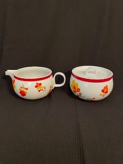 Vtg Cream & Sugar